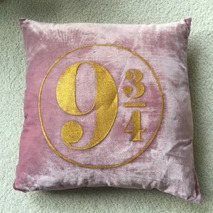 Velvet Harry Potter Pillow